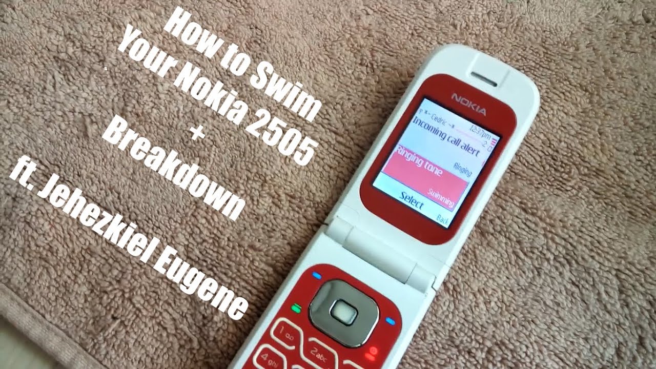 Nokia 2505 Water Test + Breakdown - ft. Jehezkiel Eugene