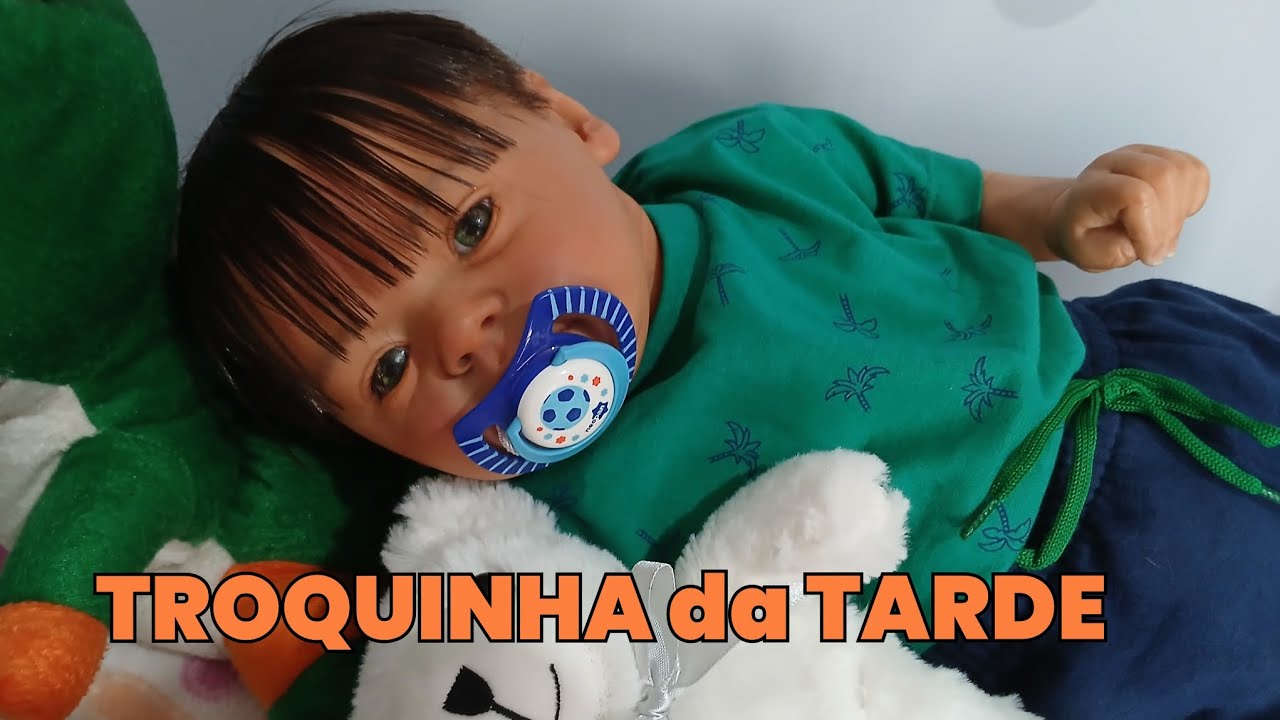 TOQUINHA da TARDE do Nicolas + LANCHINHO. #roleplay  #bebereborn #juartreborn #babyboy 