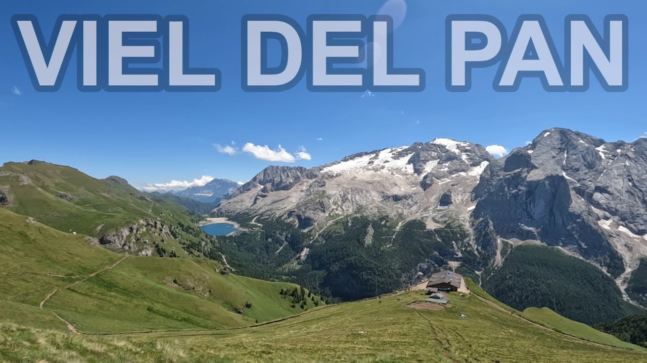 Sentiero e rifugio Viel Del Pan, al cospetto della Marmolada