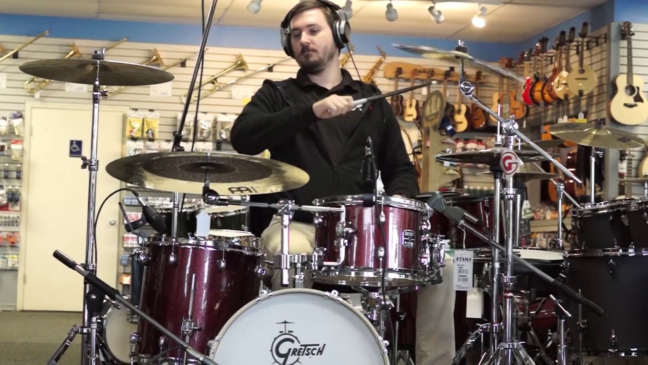 Gretsch Energy 4 Piece and Meinl Byzance Cymbals Demo
