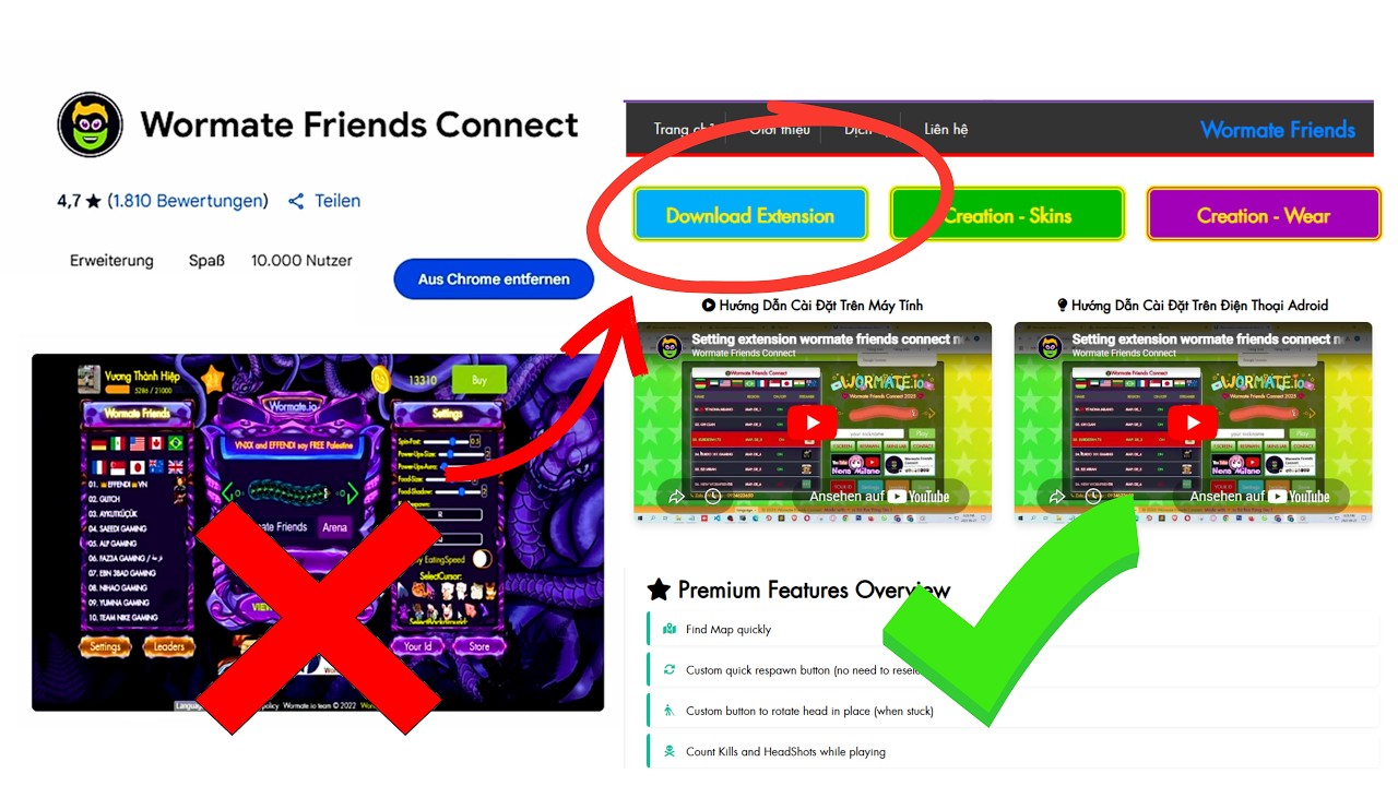 Wormate Friends Connect Extension 2025 NEW SETTING! How to Fix the Game in 5 Minutes!