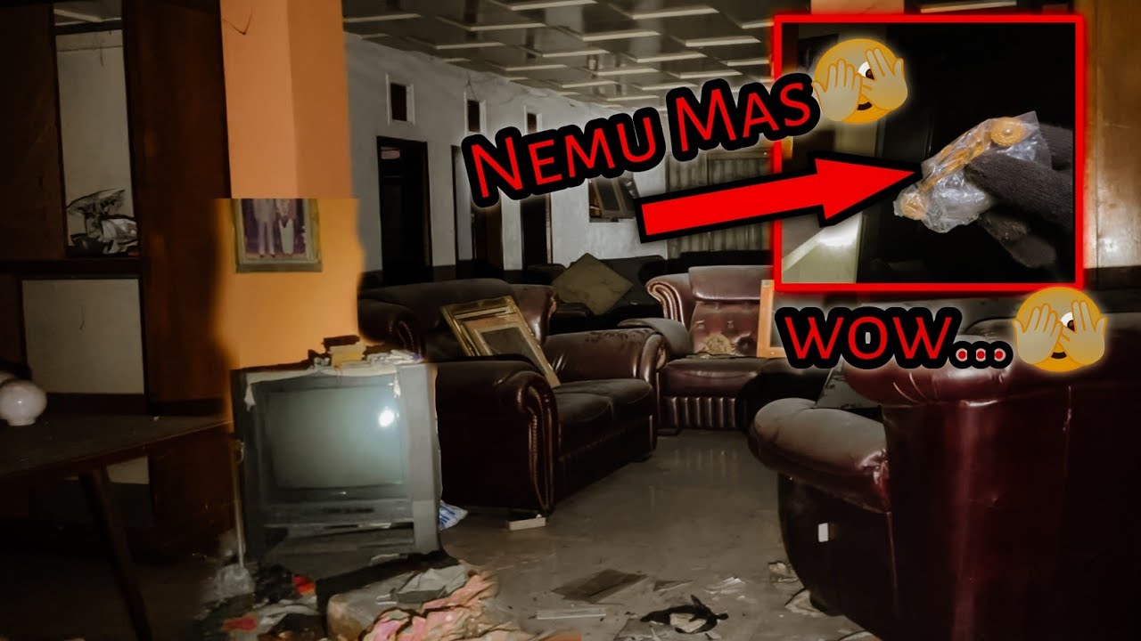 wow!! nemu barang berharga di rumah kosong terbengkalai