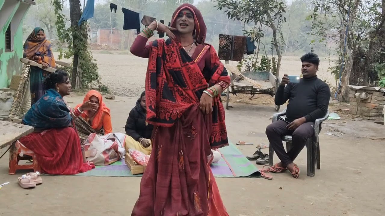 #viral video किन्नर समाज के लोग हमारे गांव में लड़का पैदा हुआ बधाई देने //पानी पुरी वाली भौजी 555 🙏🙏