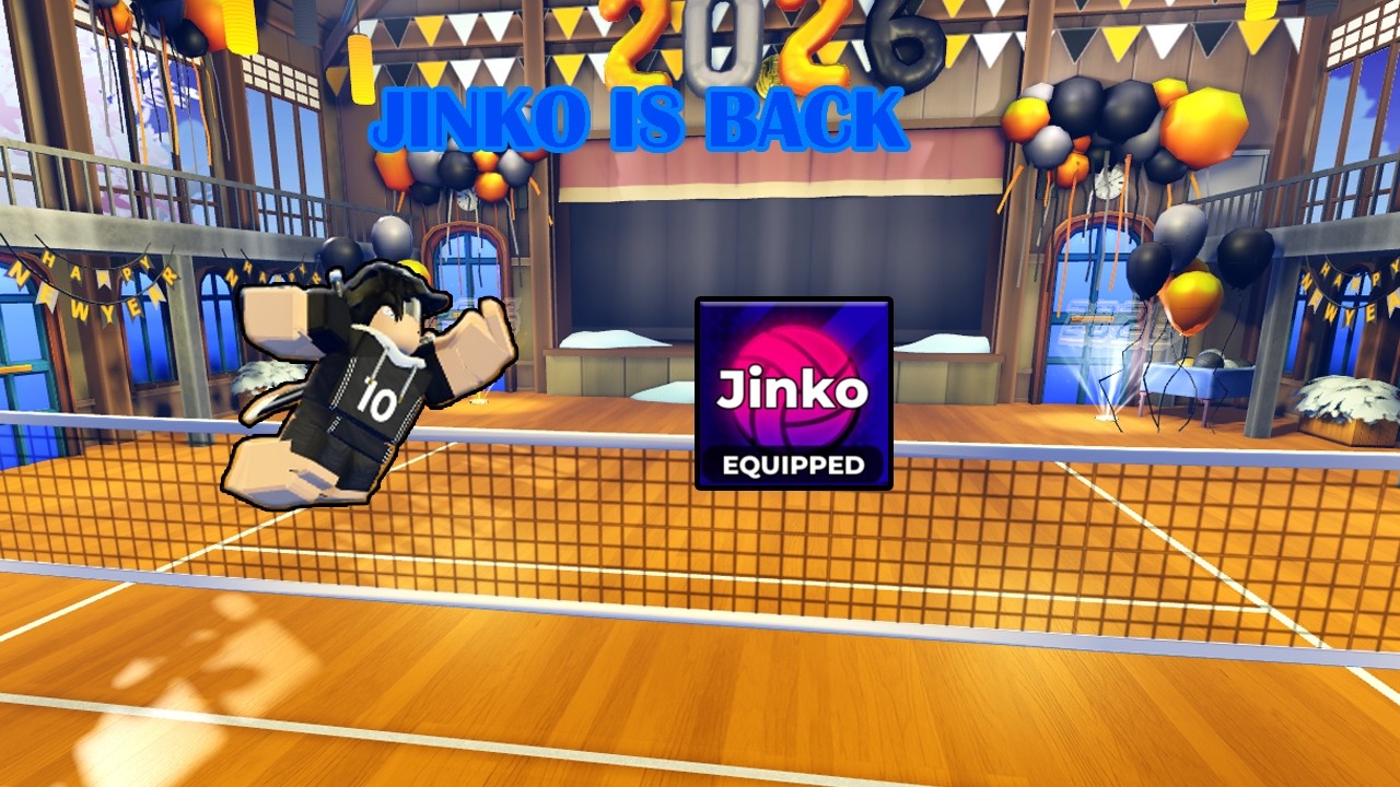 SANU AND JINKO IS INSANE #roblox #volleyball