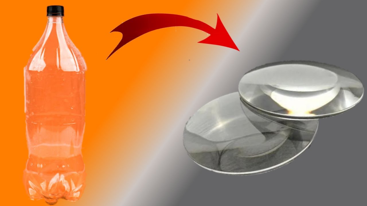 How to make lens at home with plastic bottle | diy magnifying glass