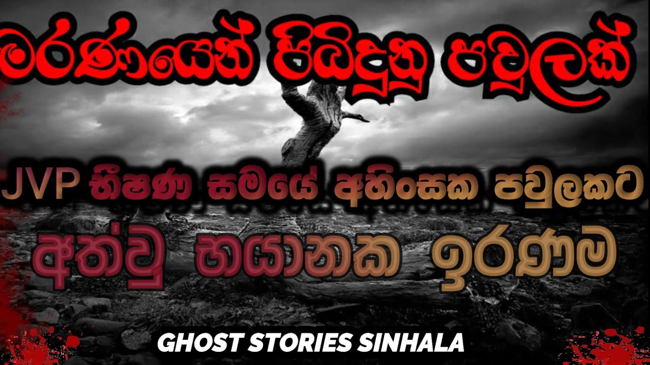 the real story happen during 1980 | ghost sinhala tv | holman