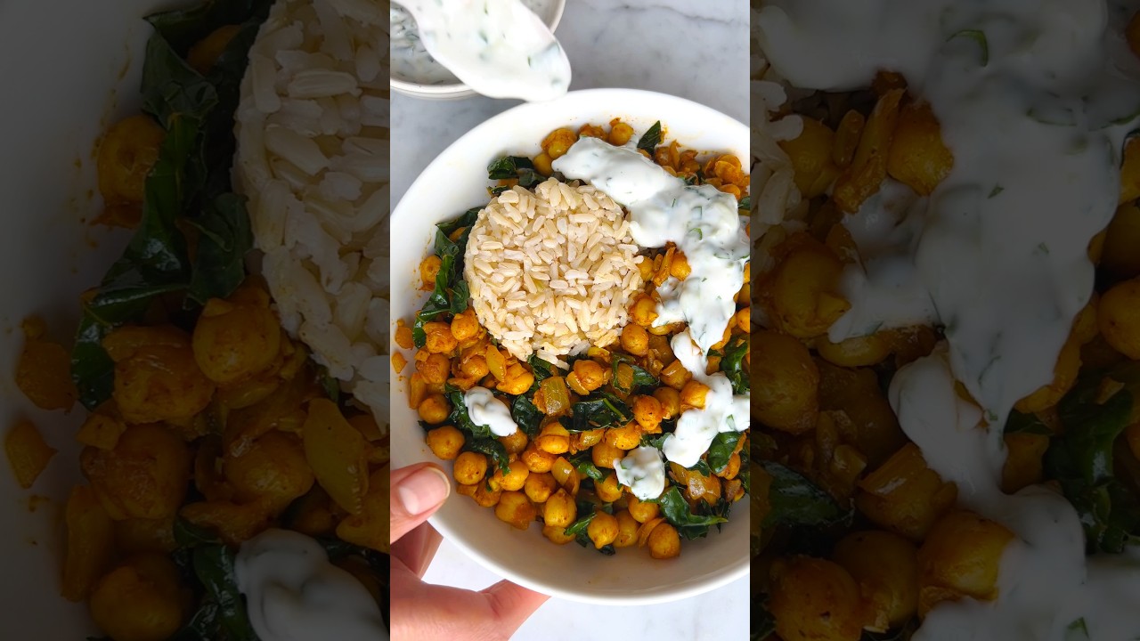 ALMOST PERFECT DINNER @cookingforpeanuts high-protein, fiber, fermented, quick, budget, vegan