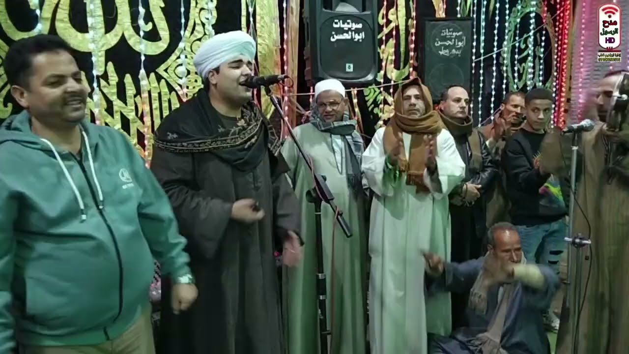 شاهد الروح في  مولد الشيخ قايد أبو ميهوب مع المداح الشيخ محمود ابو عامر بعزبة الفنت الفشن بنى سويف 💯