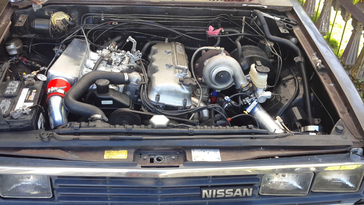 boosted nissan z24et first start up with boost