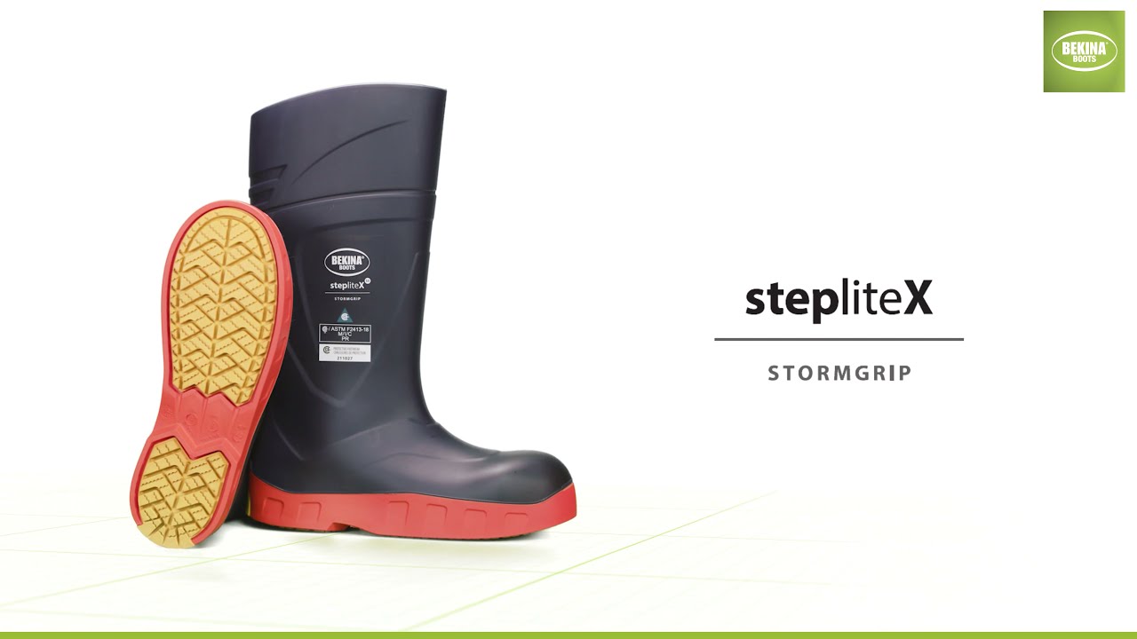 StepliteX StormGrip, embout et semelle sans m&eacute;tal (S5), bleu, botte de s&eacute;curit&eacute;