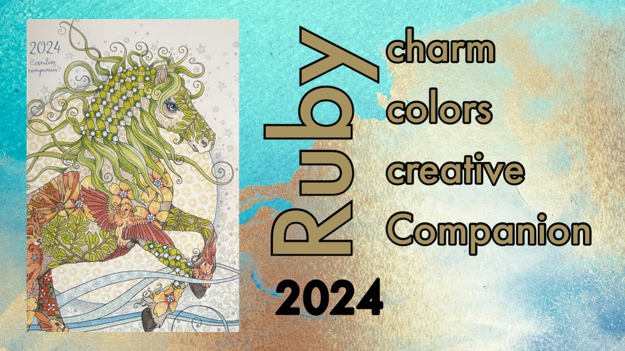 Ruby Charm colors creative Companion 2024 ~ what does it look like inside?