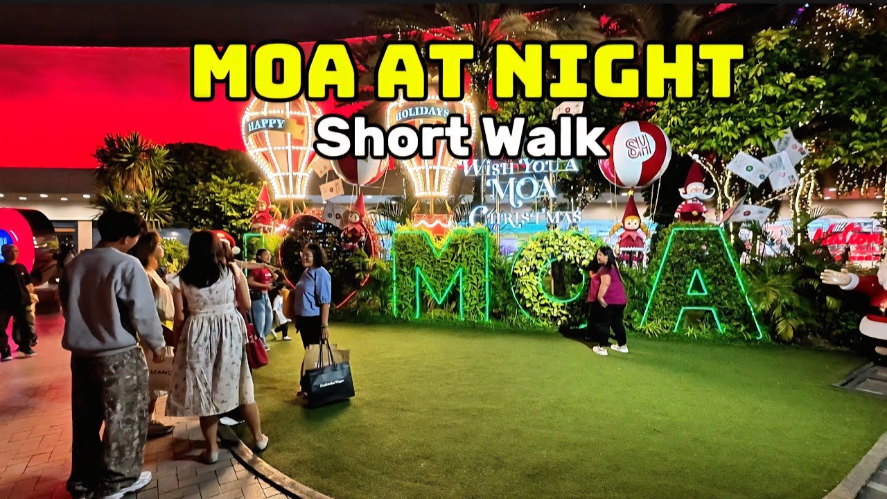 A glimpse of Mall of Asia After New Year 2026 | Manila Night Life