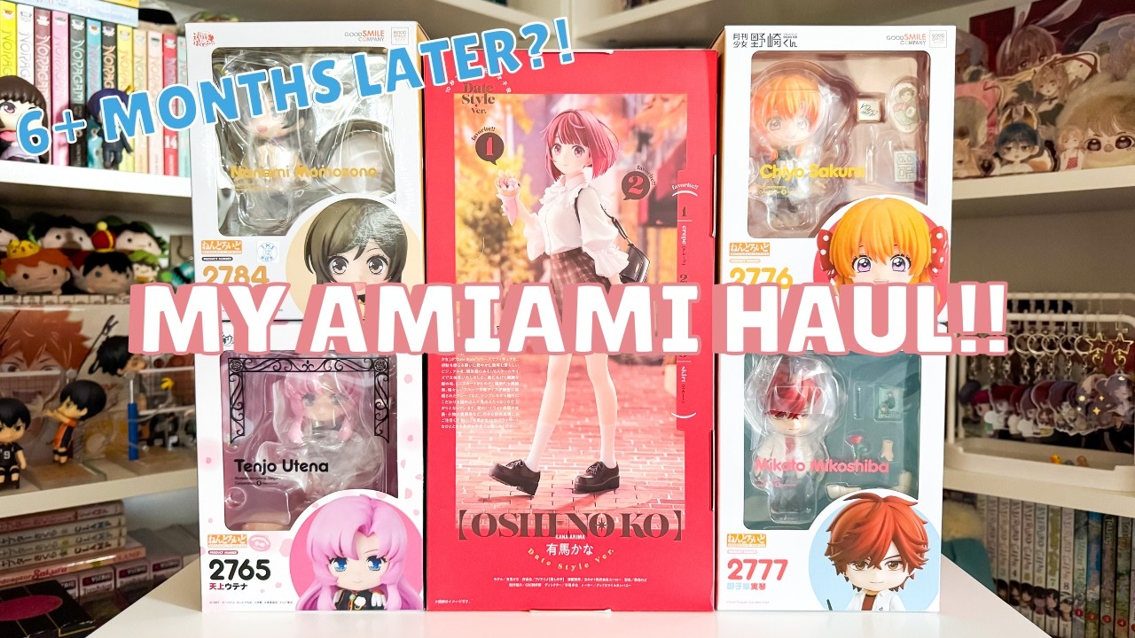 Долгожданная добыча с Amiami (нендороиды, фигурки и многое другое)!!