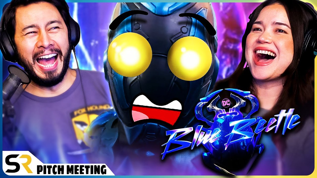 BLUE BEETLE PITCH MEETING Reaction! | Ryan George
