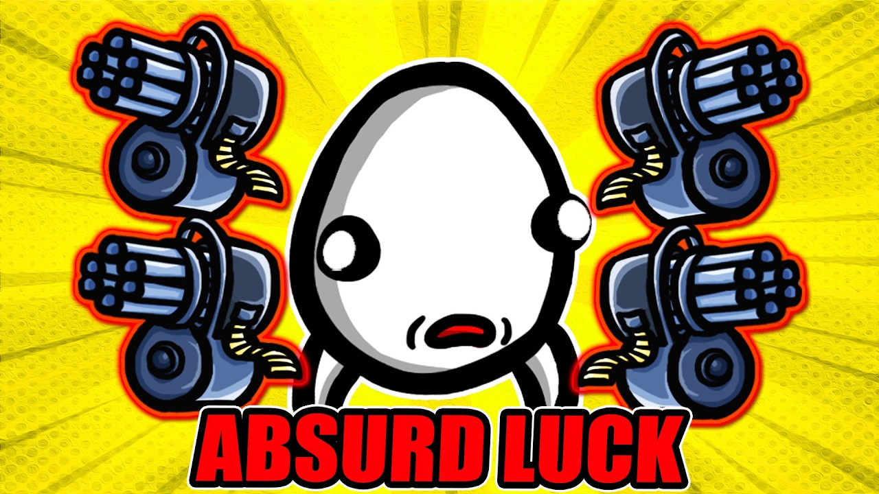 5 Miniguns, 400% More Luck! The Most Rare Item Collector in Brotato