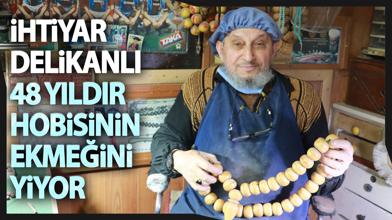 Hobi Olarak Başladığı Tespih Üretimi Mesleği Haline Geldi
