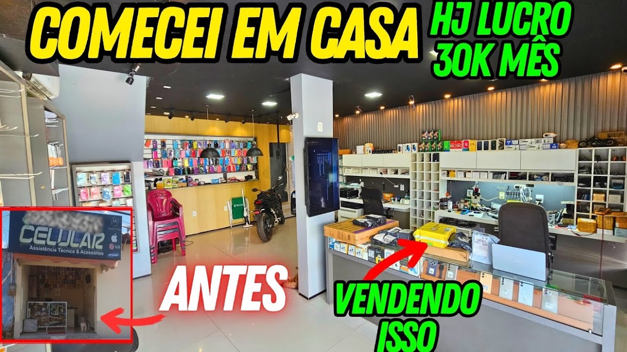 COMO EU SA&Iacute; DA CLT - MINHA CASA VIROU ESSA LOJA Lucro R$30K M&ecirc;s