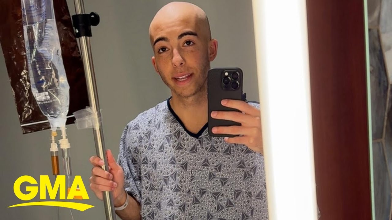 25-year-old documents his journey to beat cancer to inspire others
