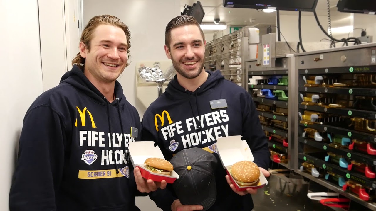 Fife Flyers visit McDonald's Kirkcaldy