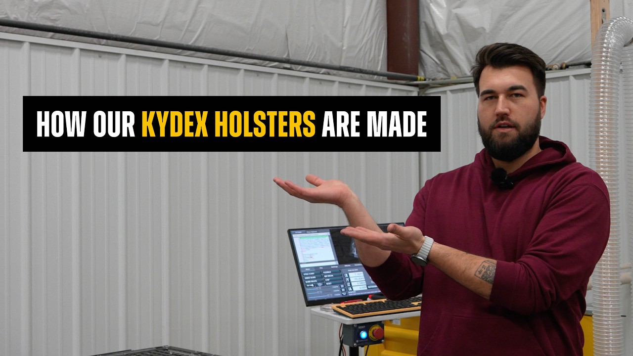 How Our Kydex Holsters Are Made (Updated)