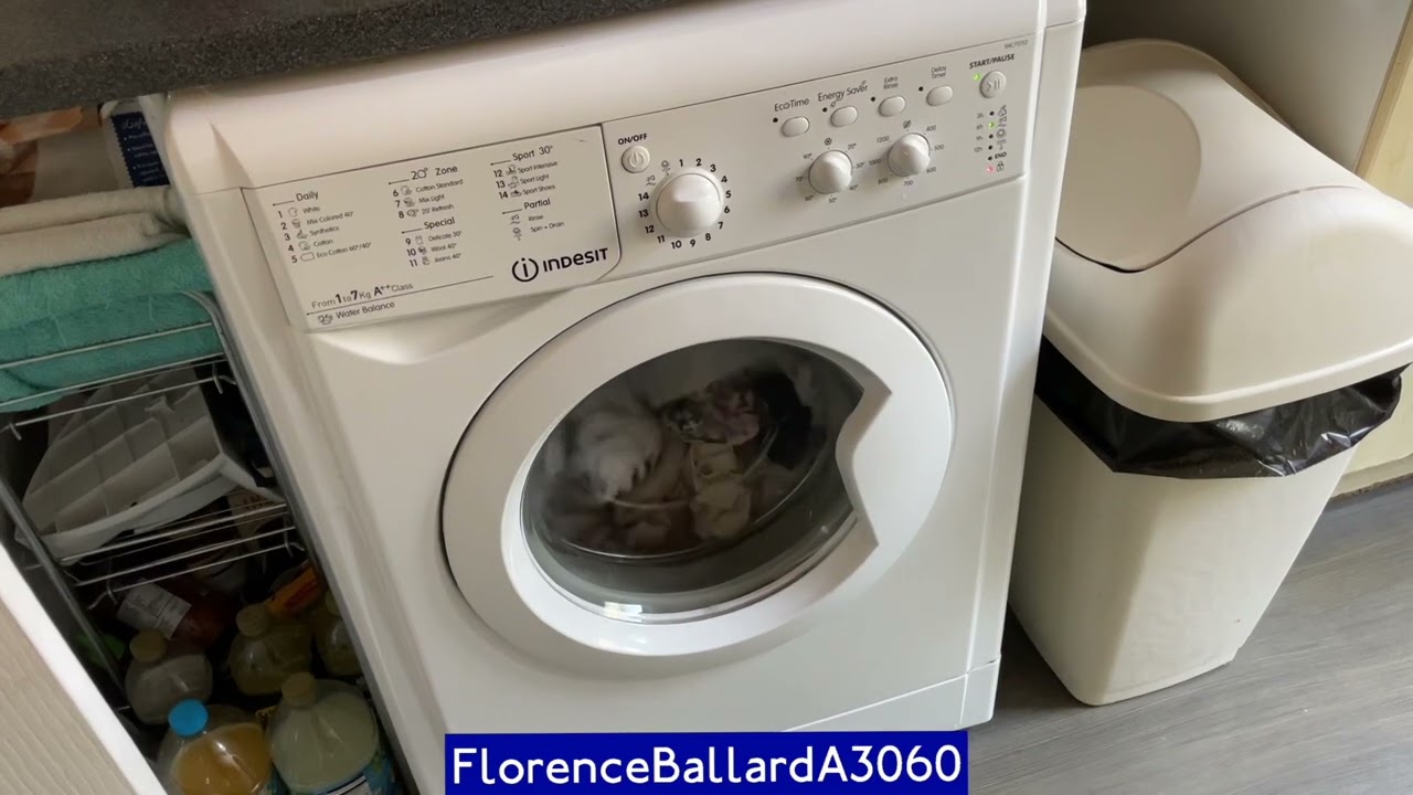 Indesit IWC71252 Water Balance Washing Machine in Action (Short Clips)
