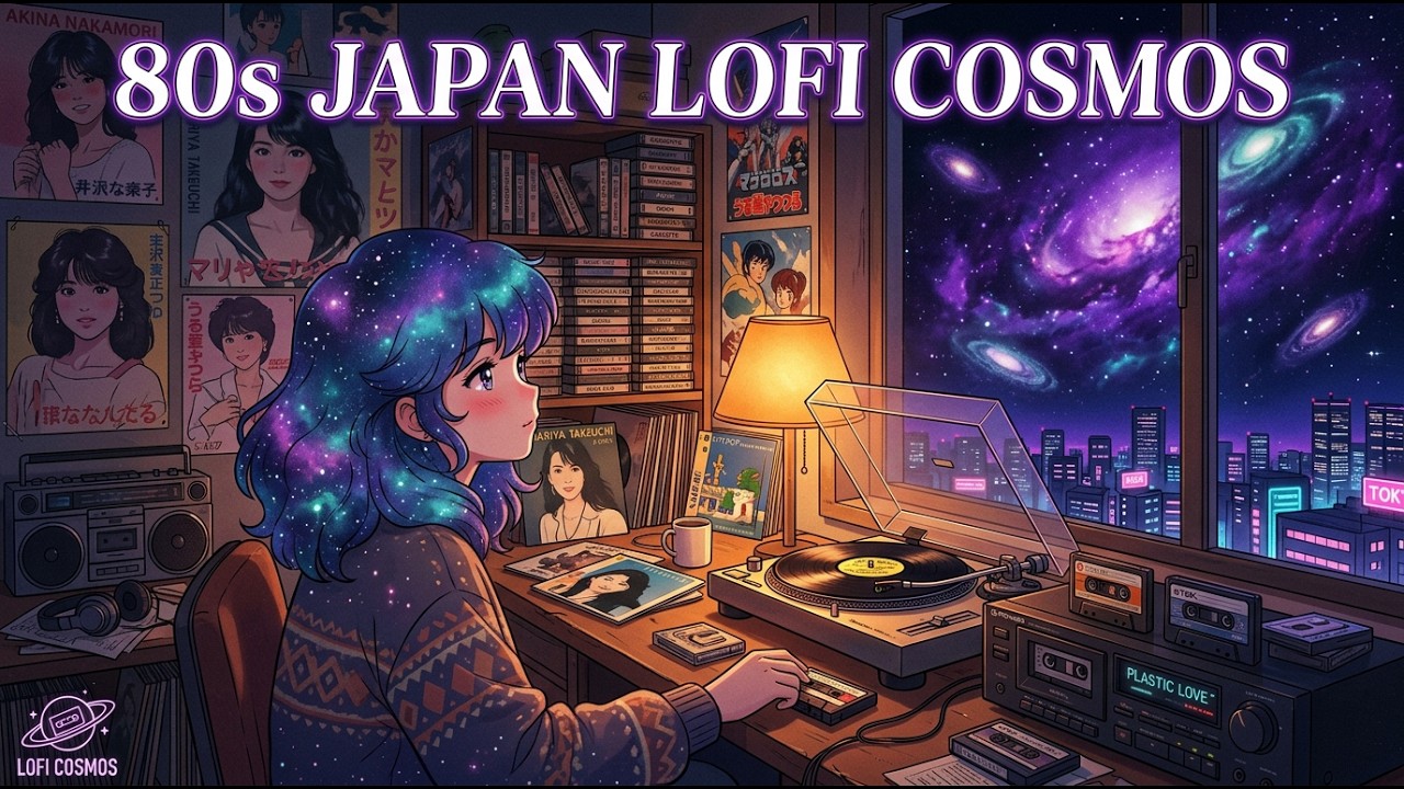 lofi city pop drive — 80s japan beats to cruise & feel the night