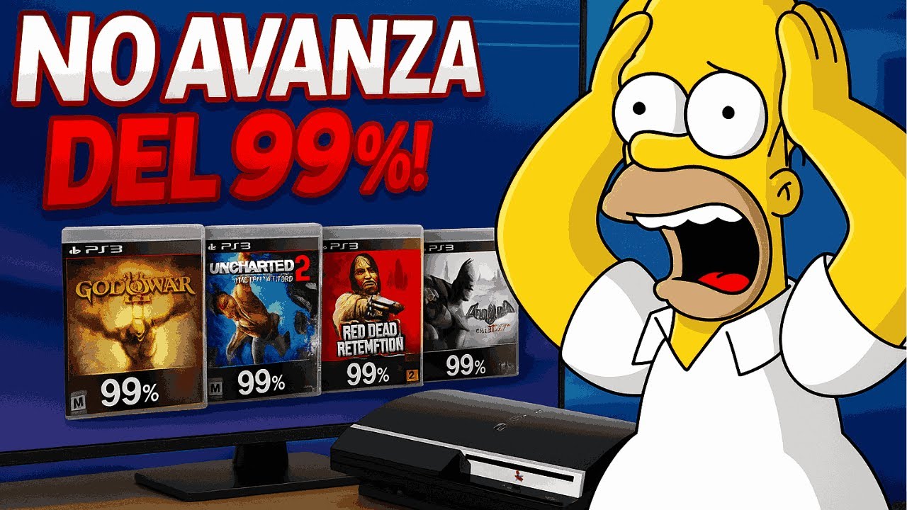 ✅ PS3 se Queda al 99% al Descargar Juegos en SEGUNDO PLANO - Solución