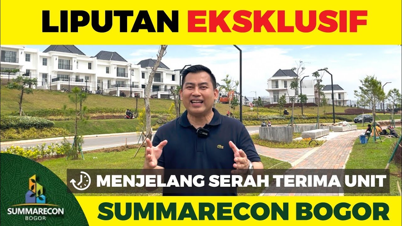Wow Summarecon Bogor Siap Huni Sebentar Lagi! Lihat Progress Terbaru New City of Summarecon Bogor