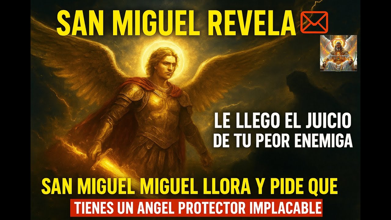 SAN MIGUEL REVELA 📩 LE LLEGÓ EL JUICIO DE TU PEOR ENEMIGA TIENES TIENES UN ÁNGEL PROTECTOR IMPLACABE