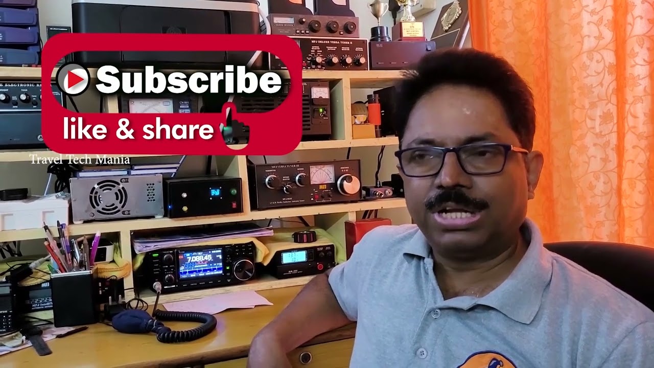 VU2UZ ഹാം റേഡിയോ സ്റ്റേഷൻ മധു മോഹൻ