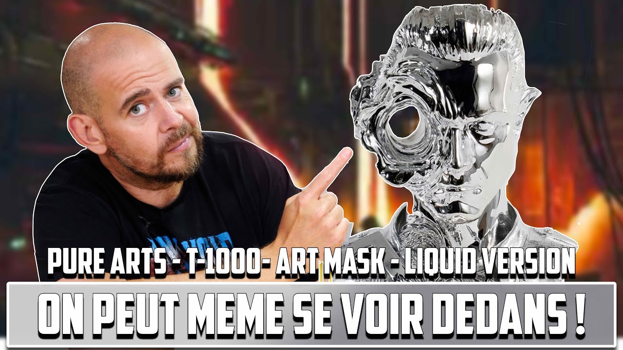 T-1000 Art Mask Liquid Version -  Pure Arts - Terminator 2