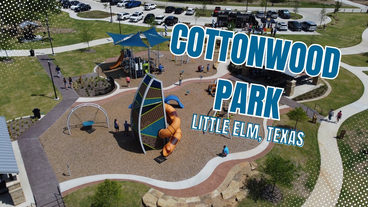 Town of Little Elm's NEW Cottonwood Park Upgrade - Epic Nautical Theme Playground Design