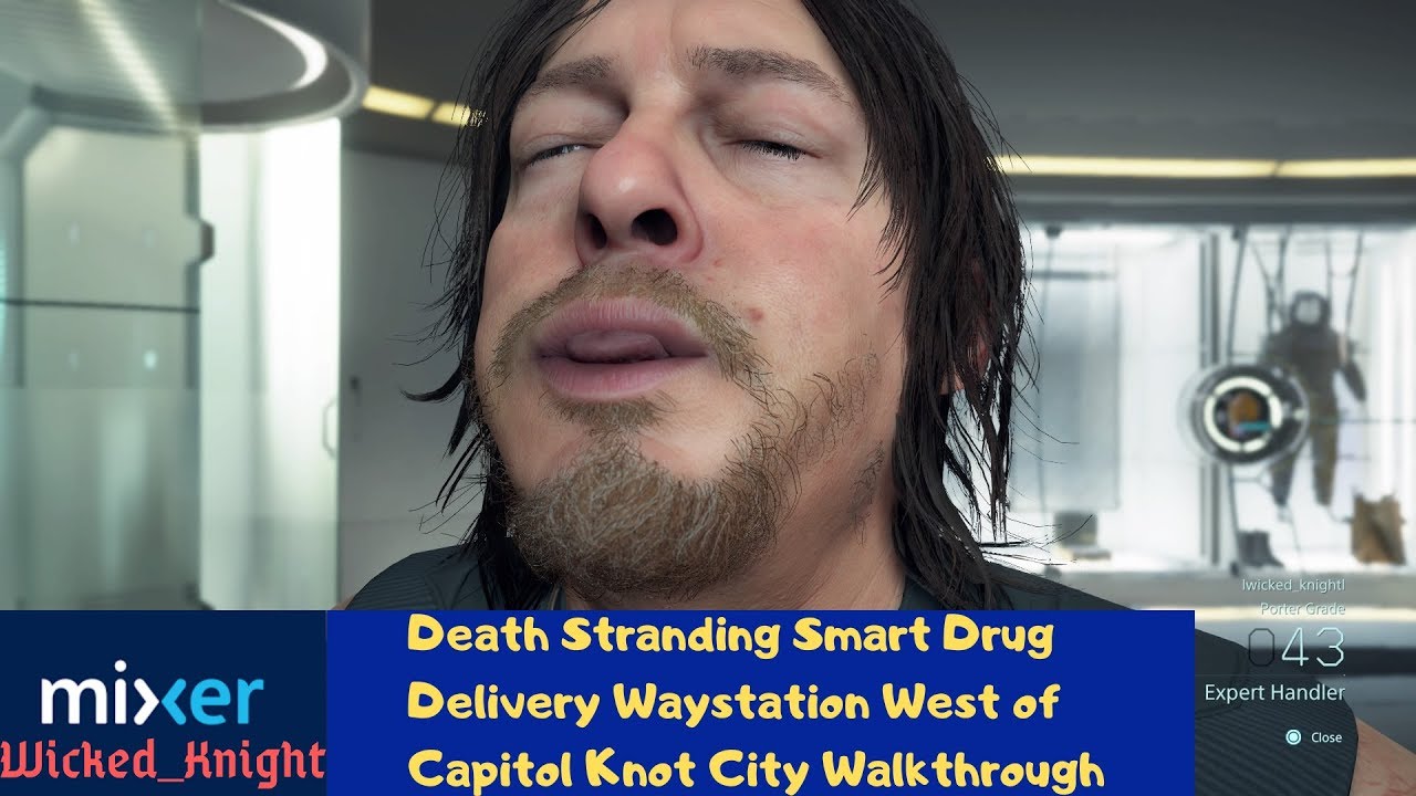 Death Stranding Smart Drug Delivery Waystation West of Capitol Knot City Walkthrough