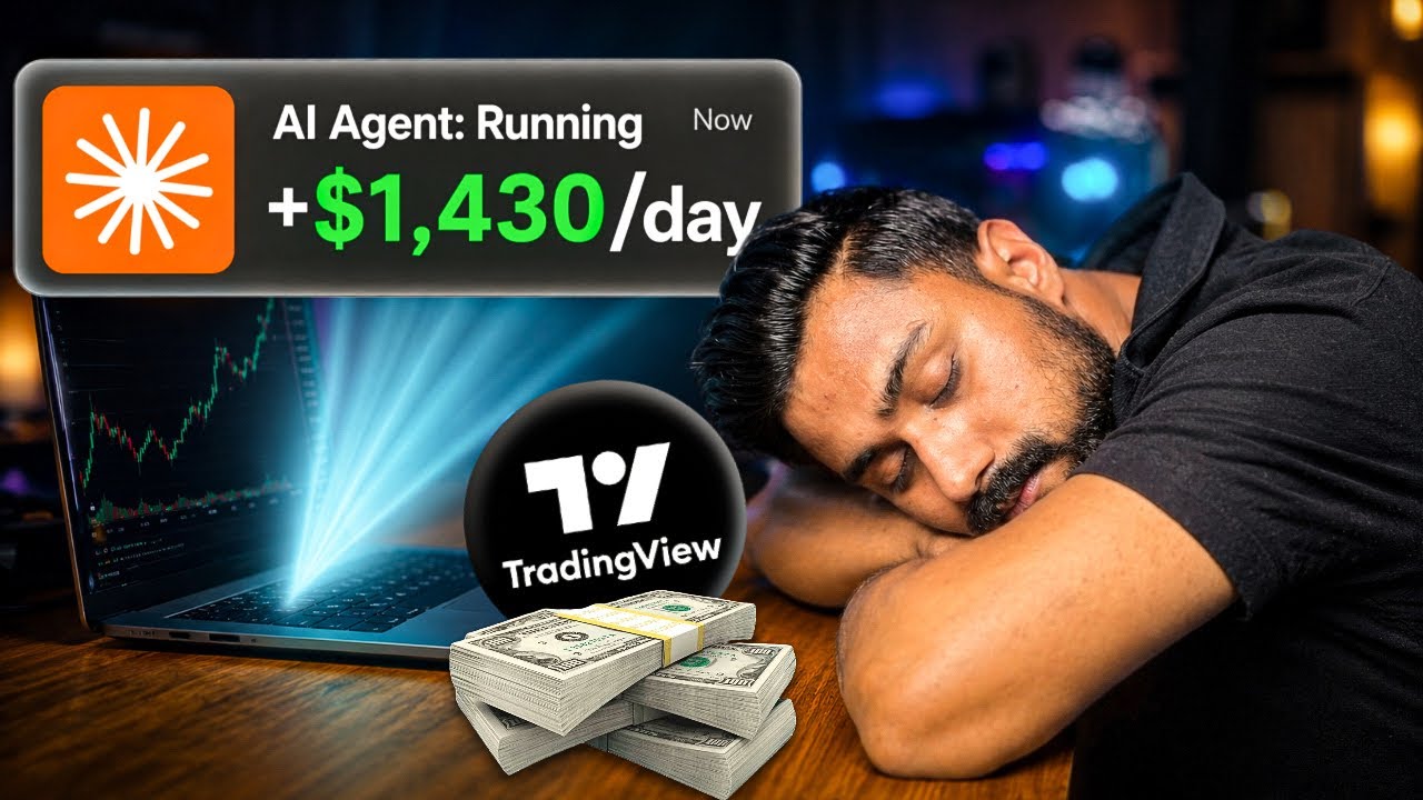 I Turned Claude AI Into a 24/7 Trader | TradingView + AI Strategy That Actually Works
