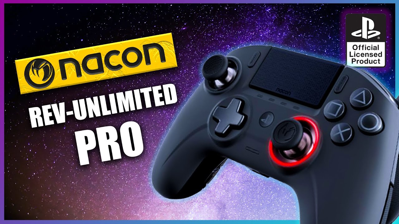 Nacon Revolution Unlimited Pro - Xbox One Controller for PS4
