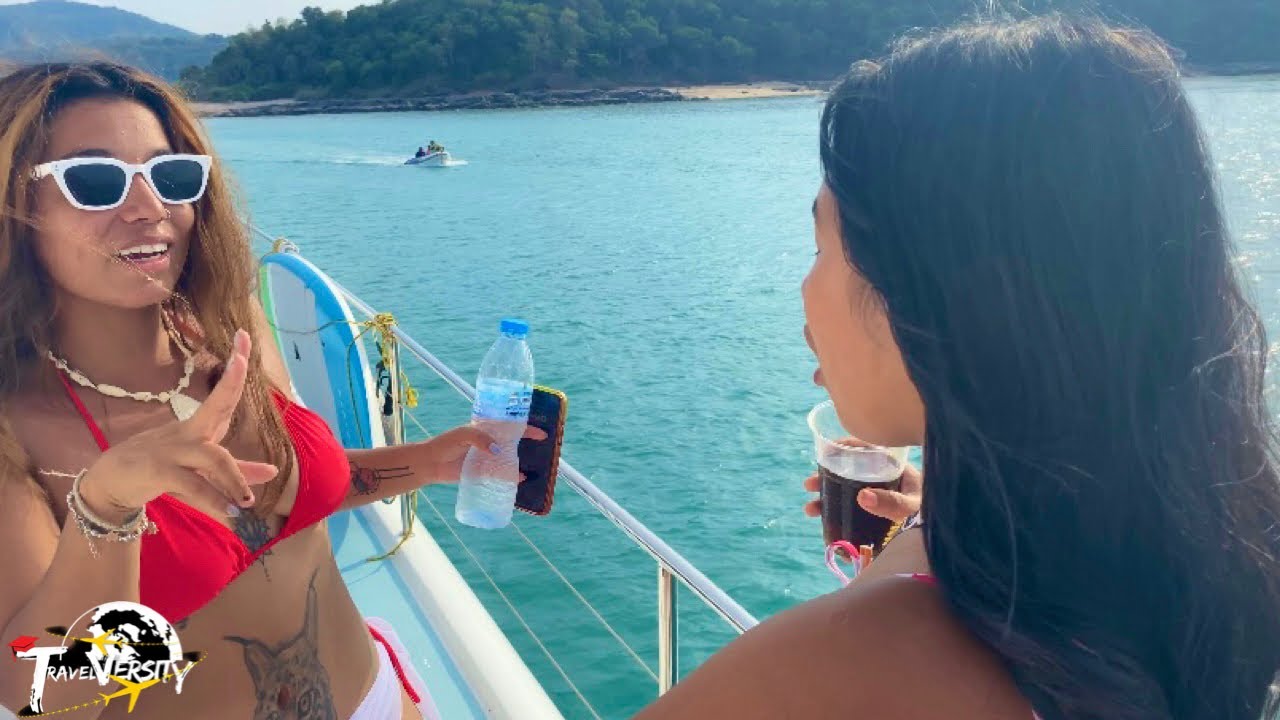 Colombia Meets Thailand On This CRAZY Pattaya Yacht Party!