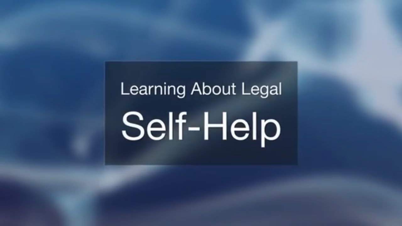 Introduction to Legal Self Help