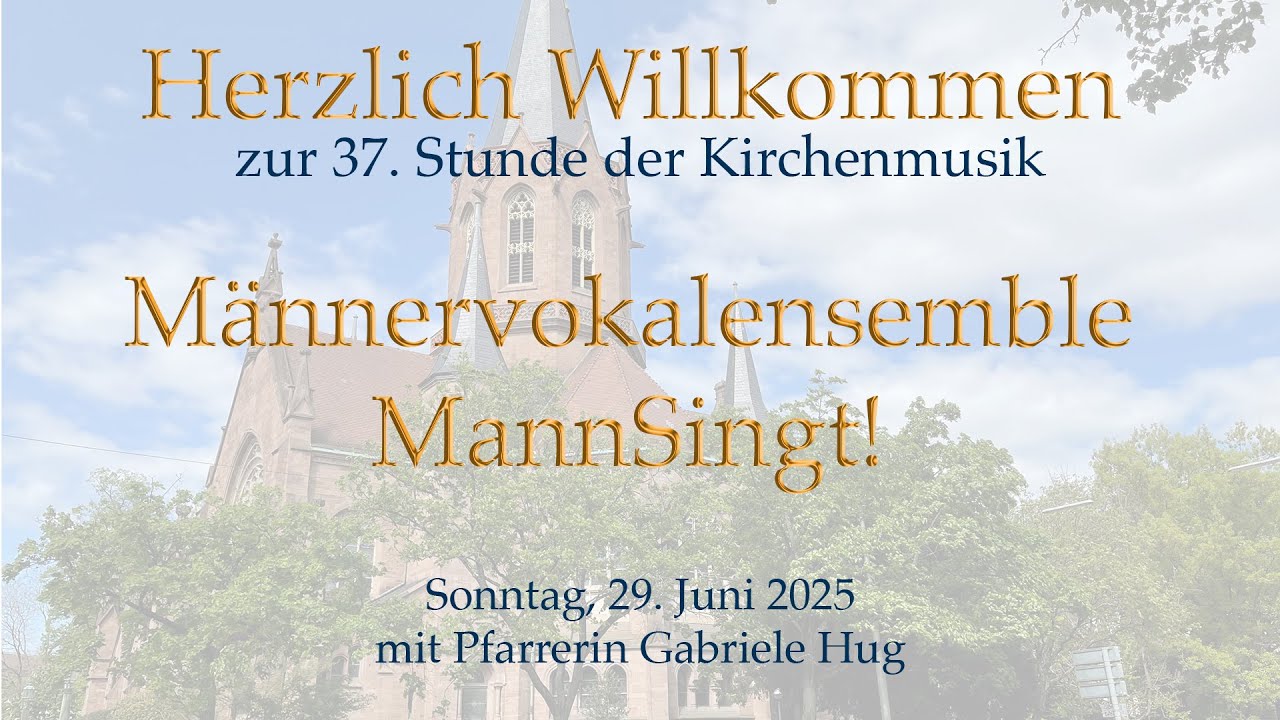 MannSingt! Männervokalensemble | Christuskirche | Gortner | Knoll | Hug