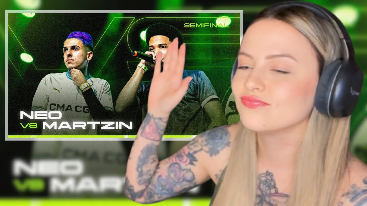 NEO VS MARTZIN | SEMIFINAL - PLAYOFFS | #FMSBRASIL2024 | URBAN BR | REACT Anna Caleg