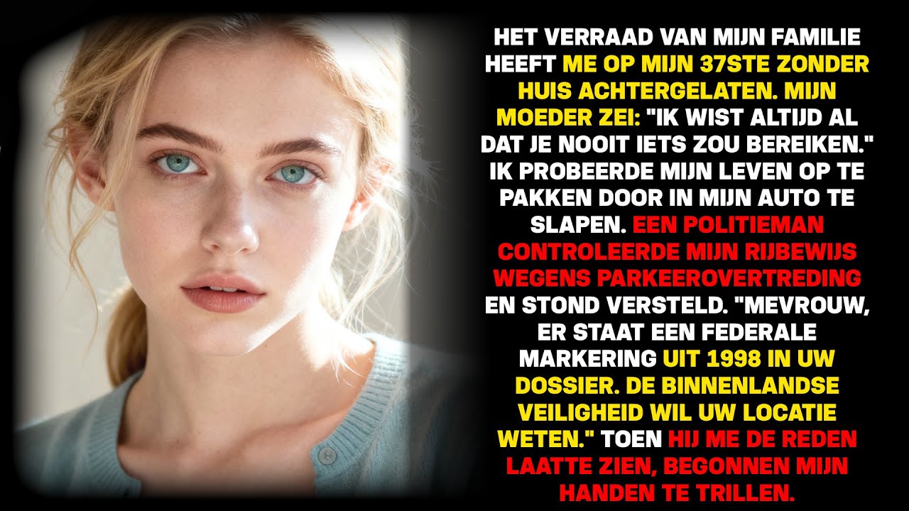 Dakloos op 37, agent zei: "Homeland Security zoekt je." De vlag uit 1998.