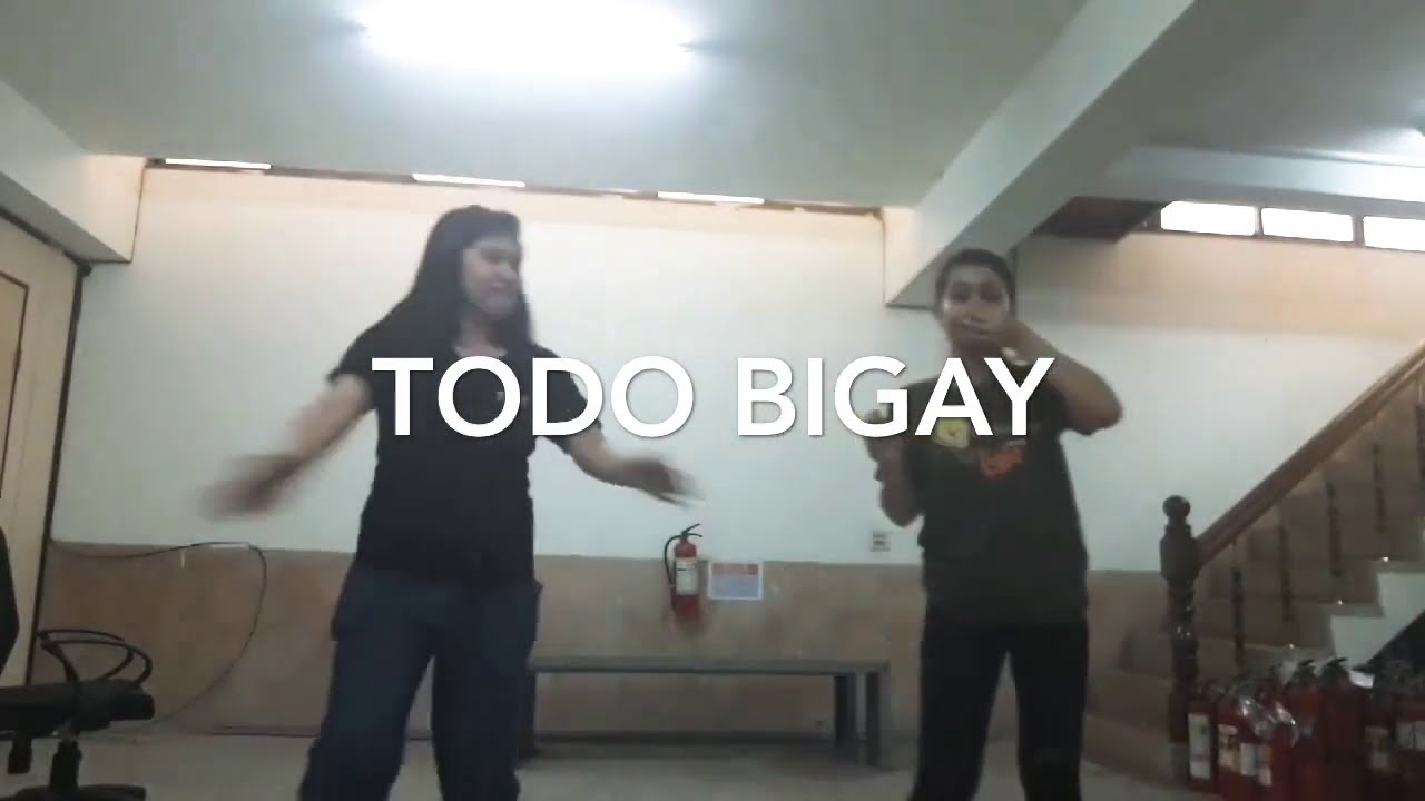 Todo bigay dance step
