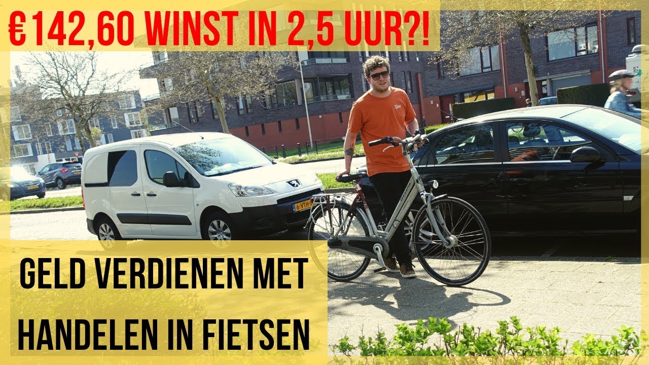 Geld Verdienen Met Fietsen - €40,- Gazelle Chamonix opknappen