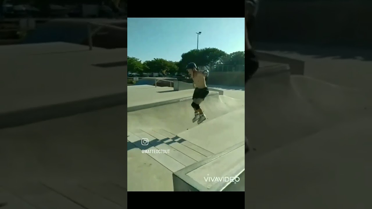 Biscarrosse plage ancien clip Insta matteoctout #rider #ride #rollercoaster #skatepark #biscarrosse