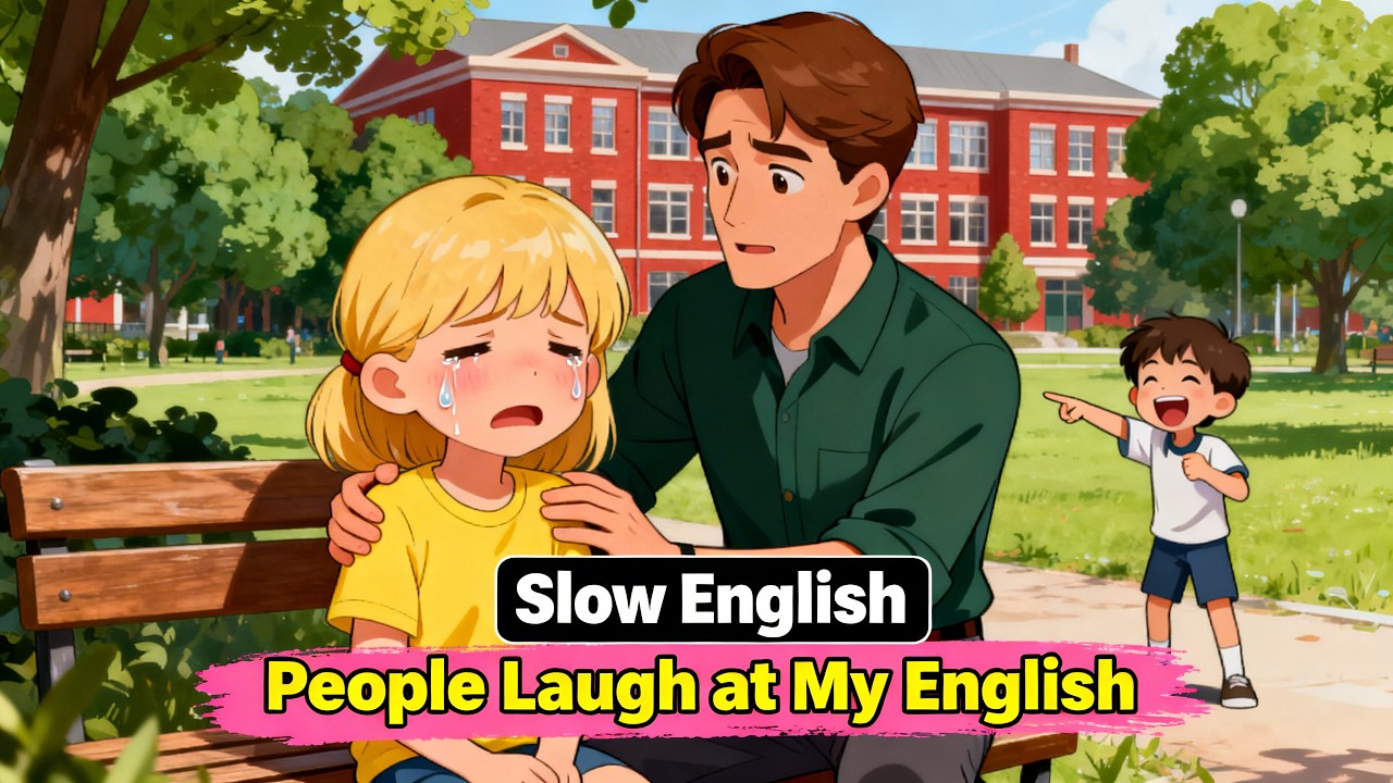 don't let anyone laugh at your english