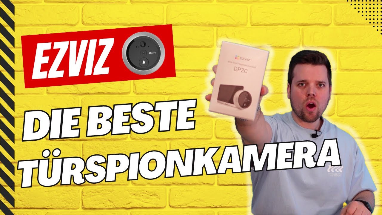 EZVIZ Türspionkamera | Montage und App Einrichtung | Türspion auf Alexa übertragen | Smart machen