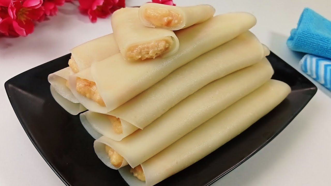 অল্প সময়ে দেশিও স্টাইলে খুব সহজে ক্ষীরসা পাটিসাপটা পিঠা রেসিপি | Patishapta Recipe In Bengali