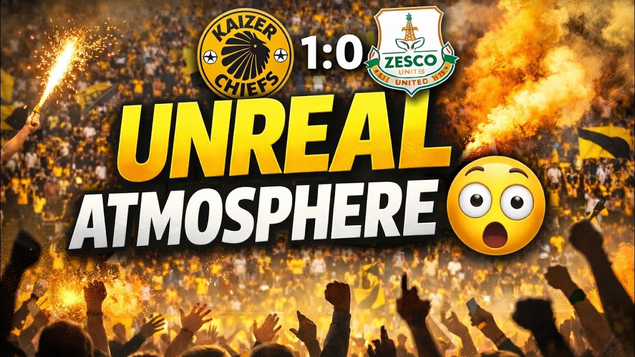 The Atmosphere was INSANE! 🏟️ Kaizer Chiefs vs ZESCO United (Live from Moses Mabhida | Highlights 4K