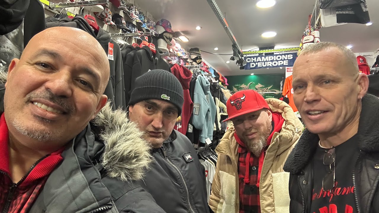 HAQIMO - DANS LA BOUTIQUE EKIROK (RUMBLE) AVEC DAVID MAZER, JOSS LINCOLN ET ROLAND RIBEIRO (PARIS)