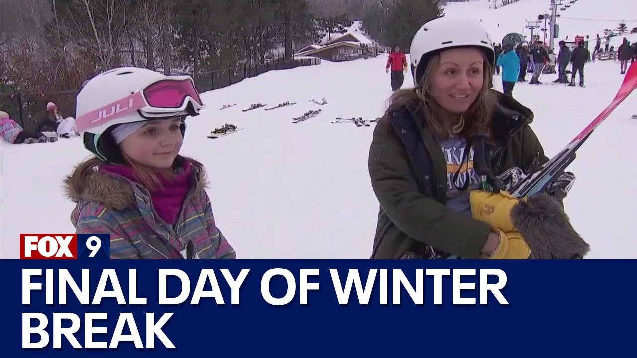 Minnesotans enjoy final day of winter break