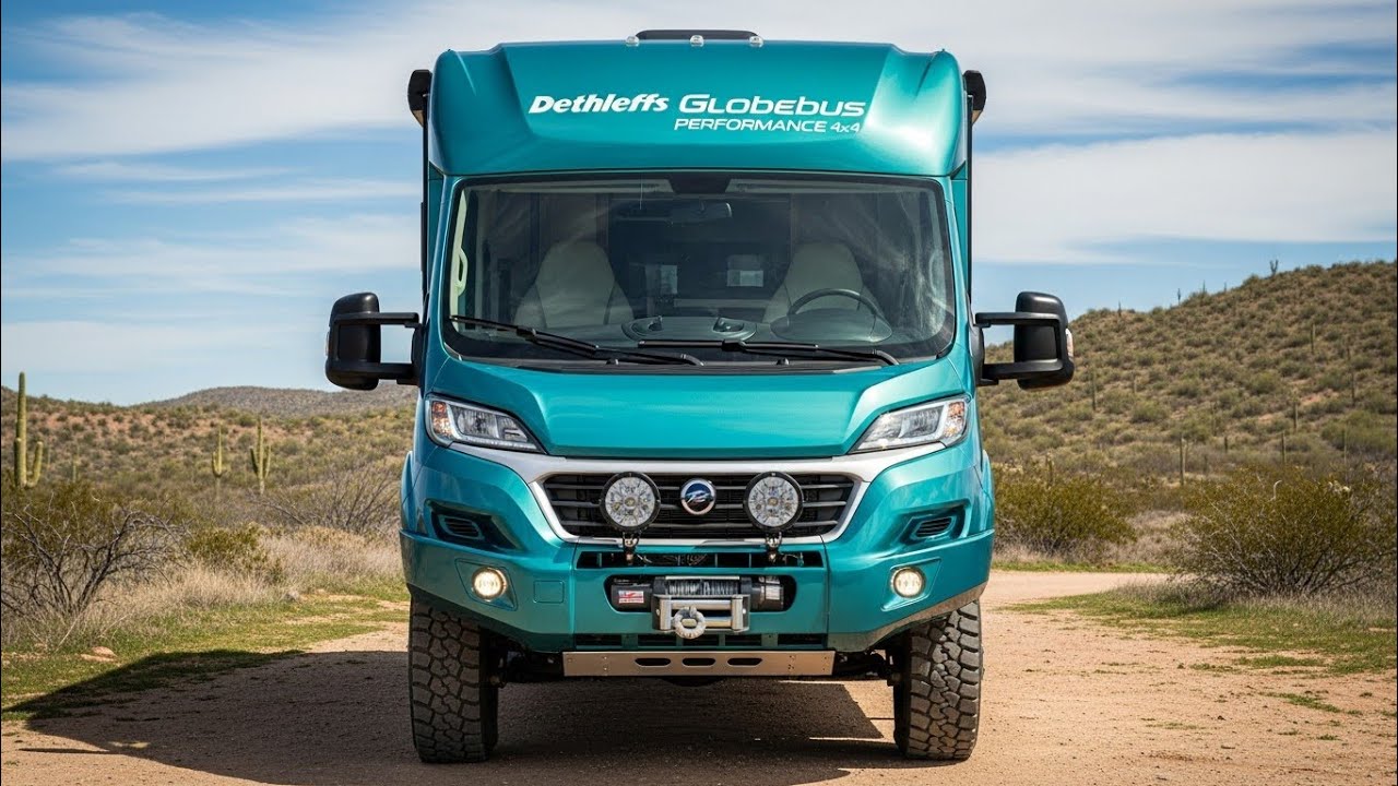 Dieses 4x4 Wohnmobil ist unglaublich – Dethleffs Globebus Performance 2026 enthüllt